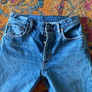 Agolde skinny button fly jeans